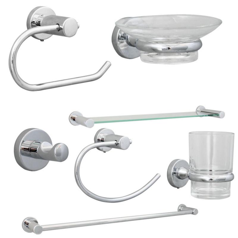 Volver Accesorios Baño Dispensador Jabon Liquido Acero Inox+vidrio