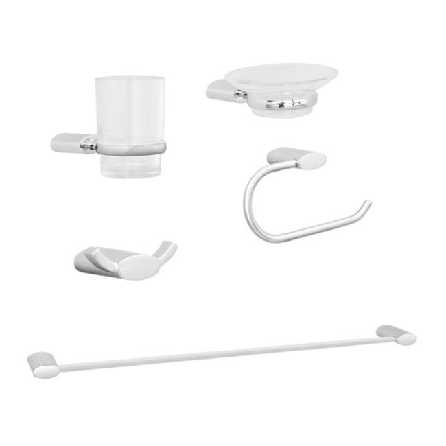 Accesorios de Baño Oval 5 pzas